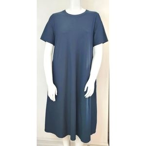 Eileen Fisher Green-teal Midi Dress